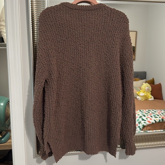 Bobeau Popcorn Knit Sweater EUC size M - Picture 5 of 5